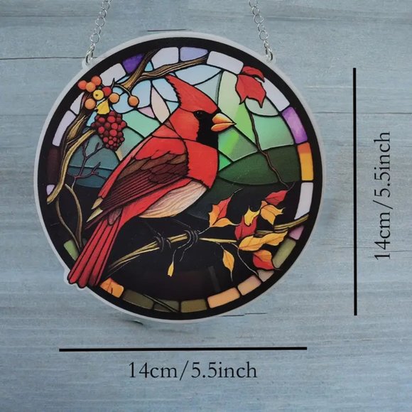 Cardinal Suncatcher - Picture 2 of 3